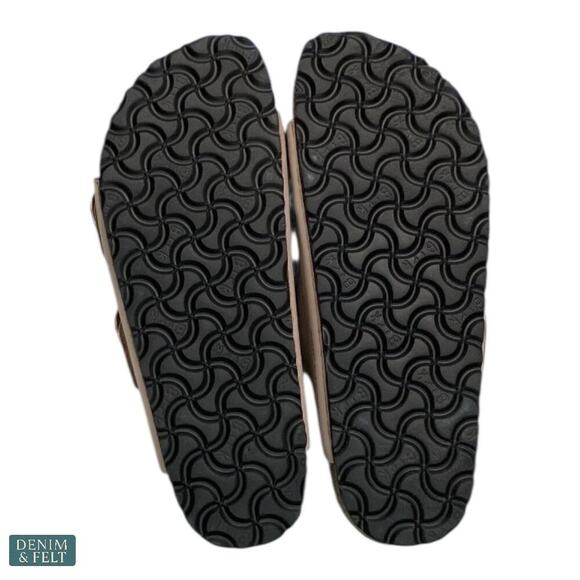 Birkenstock Arizona Big Buckle Soft Pink Nubuck Leather Sandals Women’s 7 NEW - Picture 13 of 15